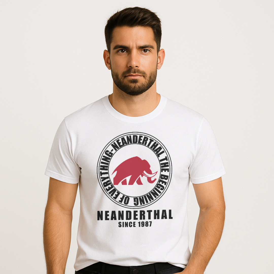 Camiseta “The Beginning" – Neanderthal - Neanderthal