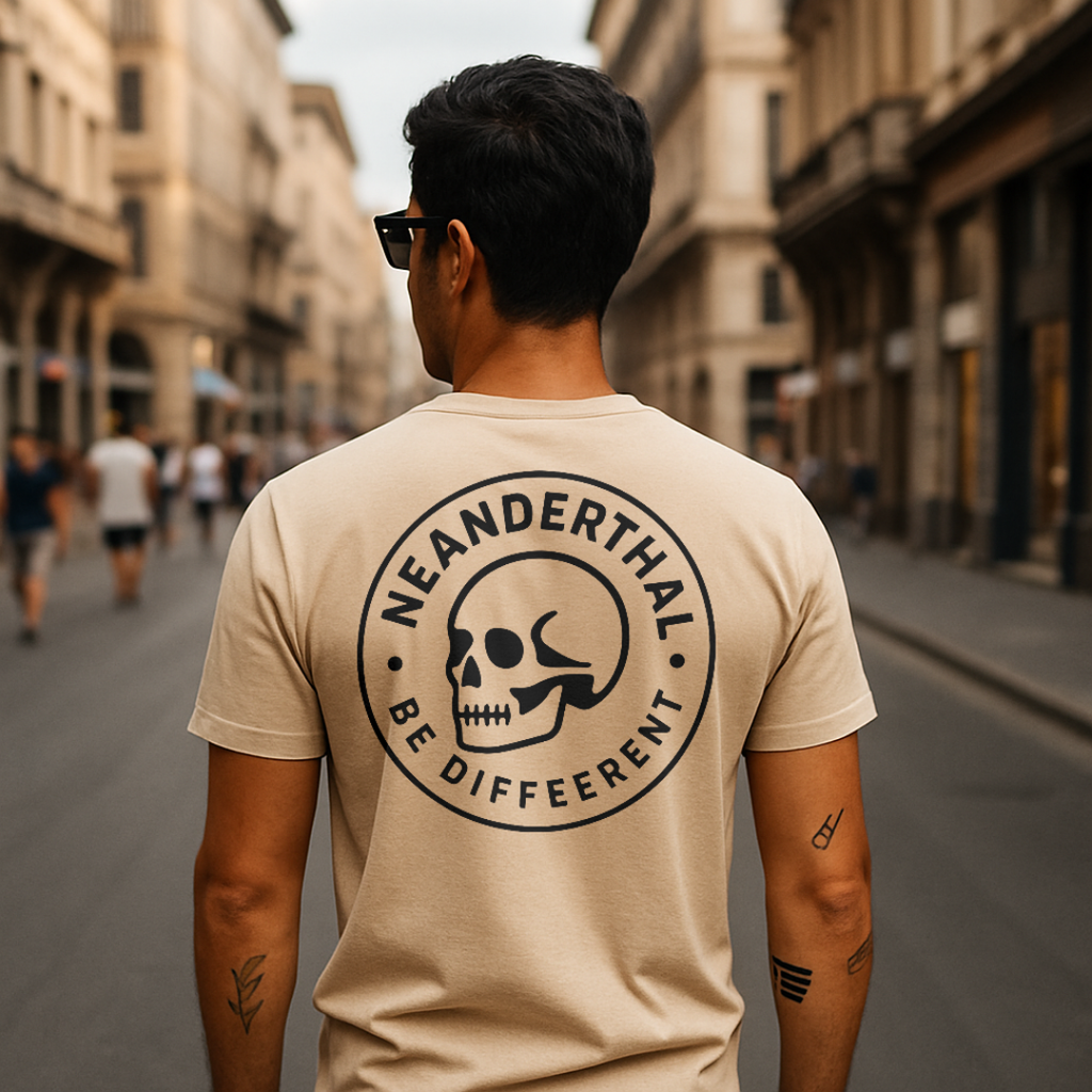 Camiseta “Be Different" – Neanderthal - Neanderthal