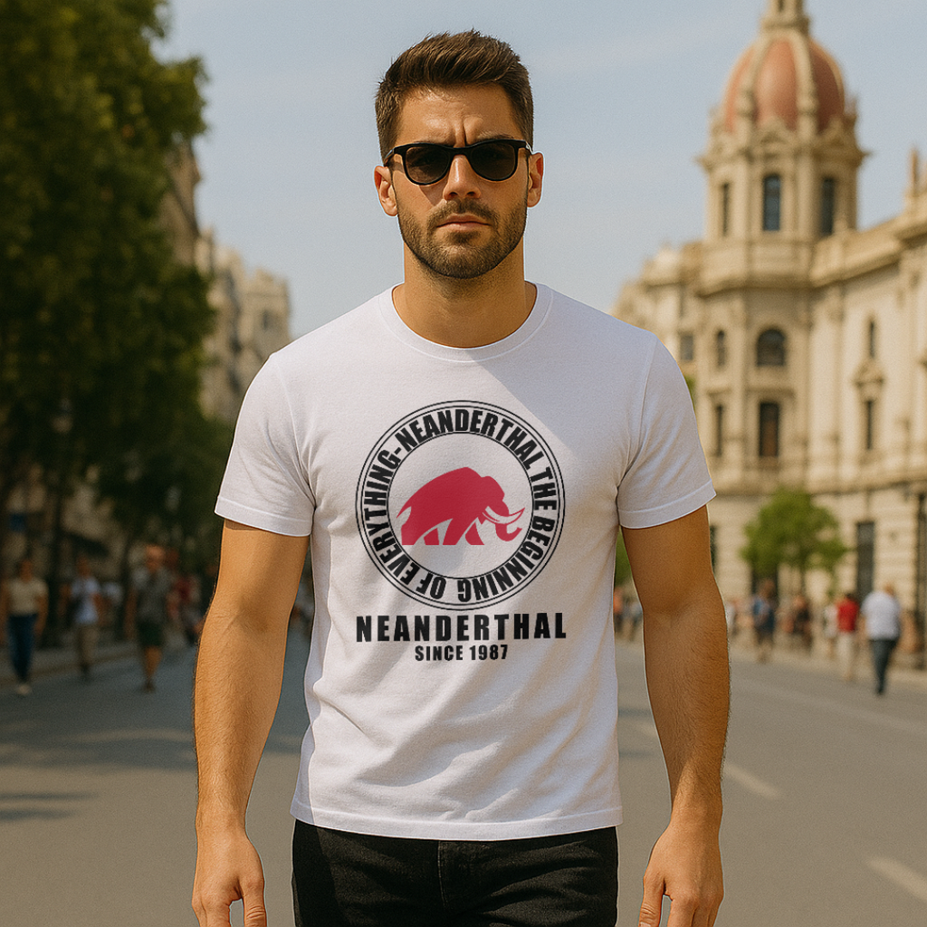 Camiseta “The Beginning" – Neanderthal - Neanderthal