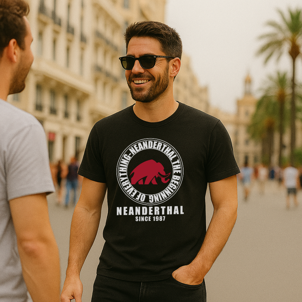 Camiseta “The Beginning" – Neanderthal - Neanderthal