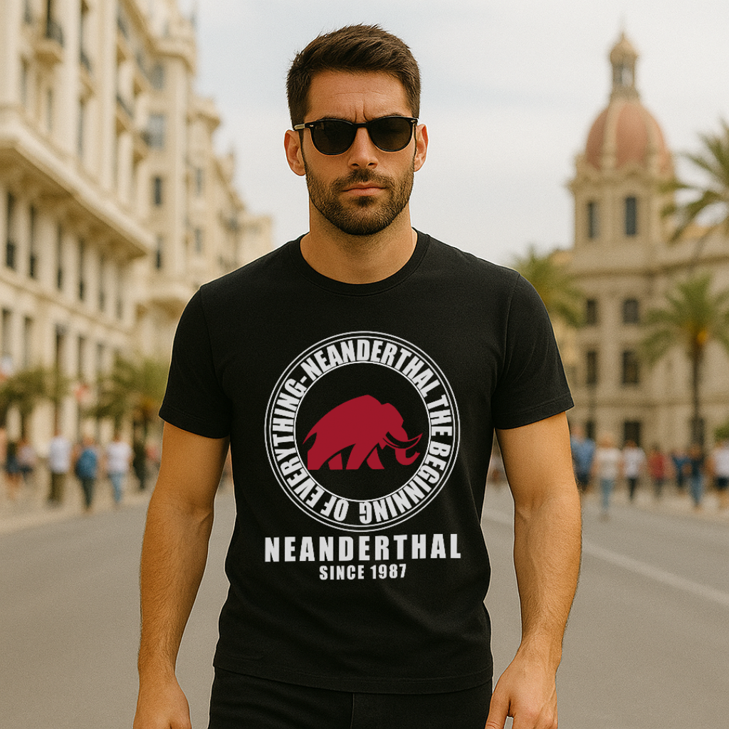Camiseta “The Beginning" – Neanderthal - Neanderthal