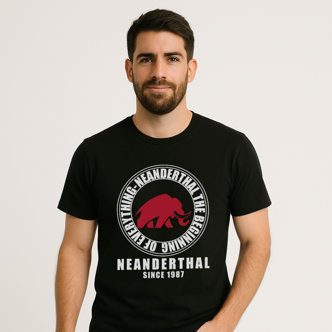 Camiseta “The Beginning" – Neanderthal - Neanderthal