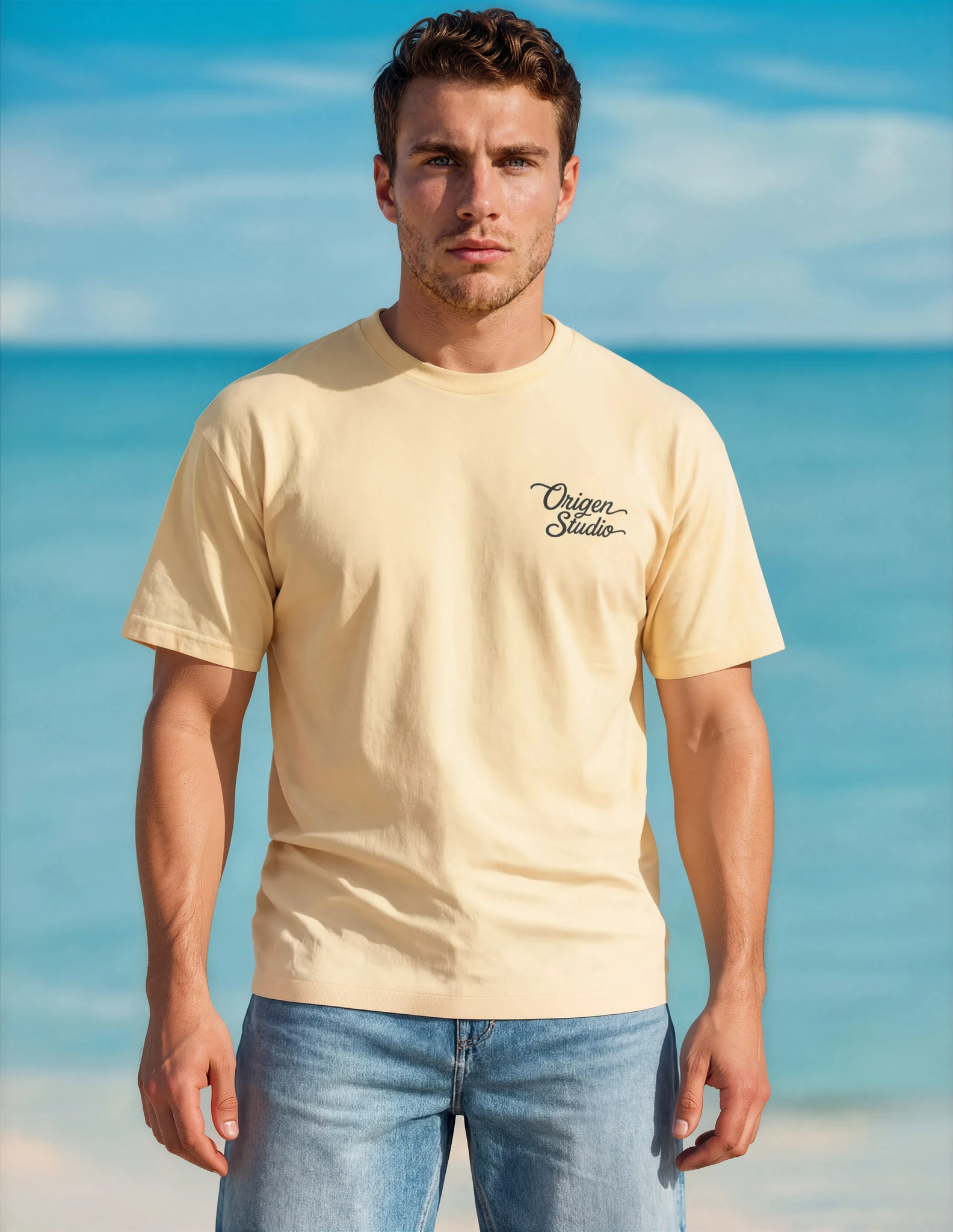 Calidez y frescura. El tono melocotón perfecto para iluminar tus días de verano con la suavidad del mejor algodón.