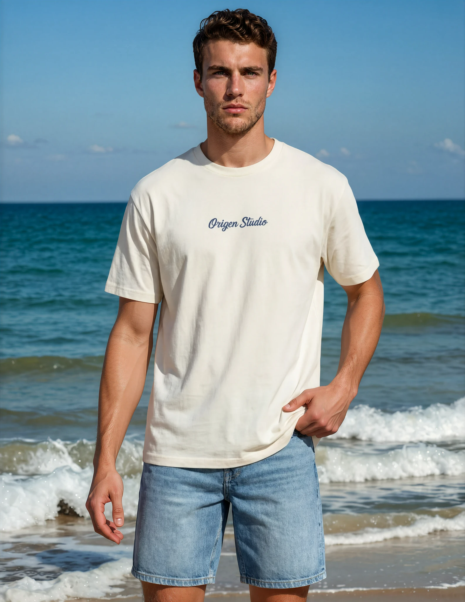 Estilo minimalista por delante, personalidad arrolladora por detrás. El básico premium que tu armario de verano necesita.