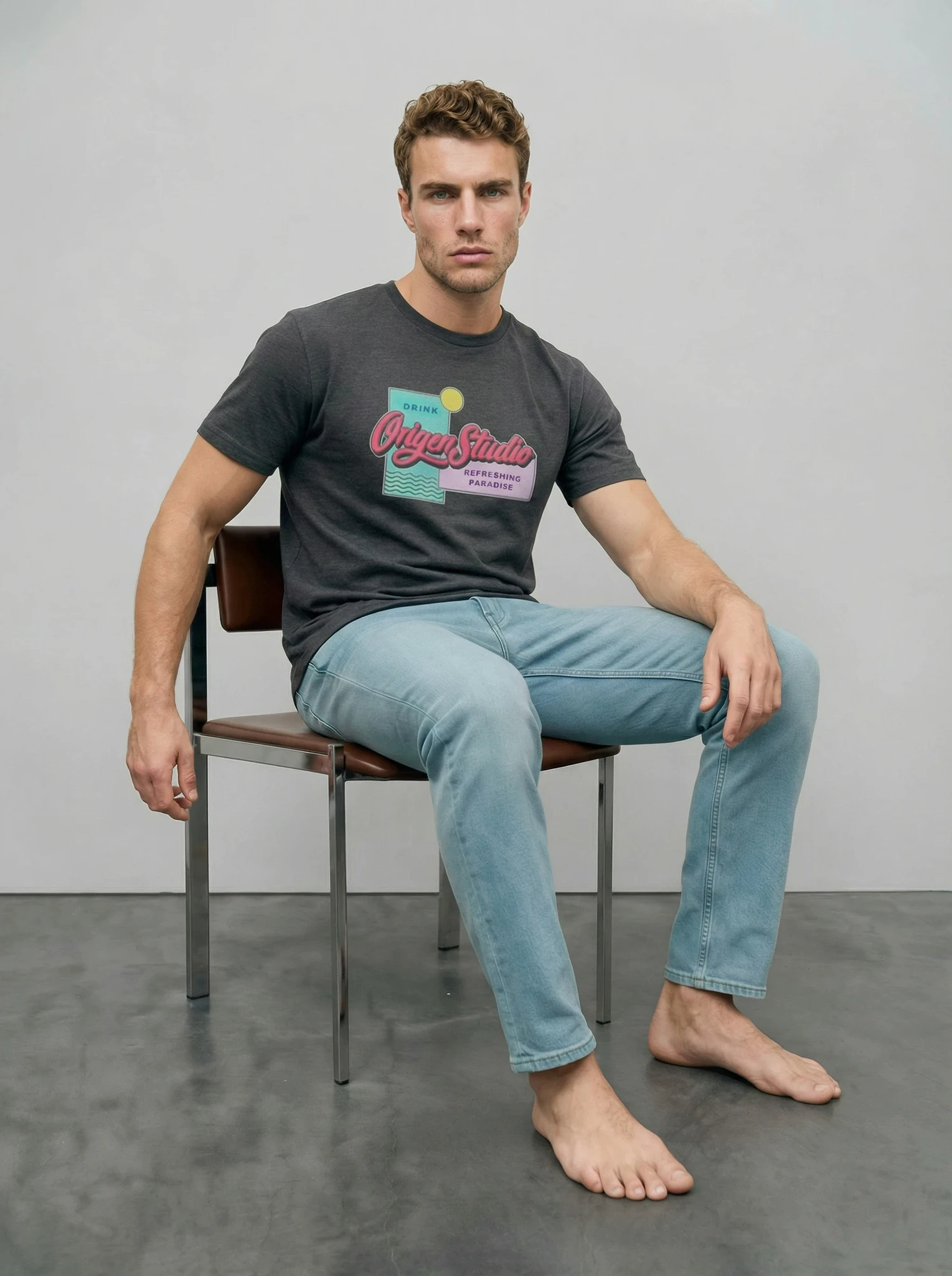 El ajuste perfecto para tus momentos de relax. Corte cómodo que garantiza libertad de movimiento.