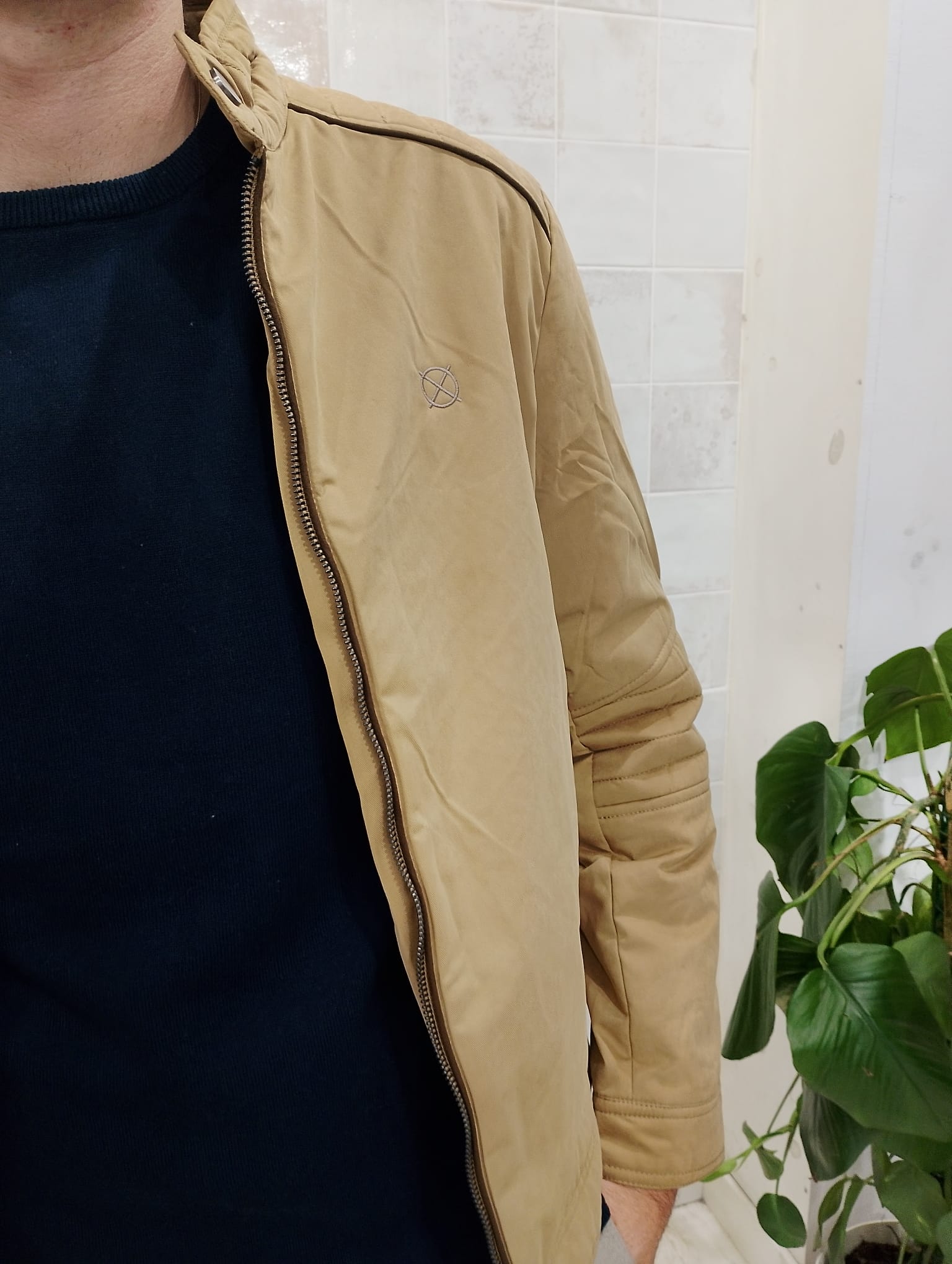 Chaqueta Camel Origen Studio