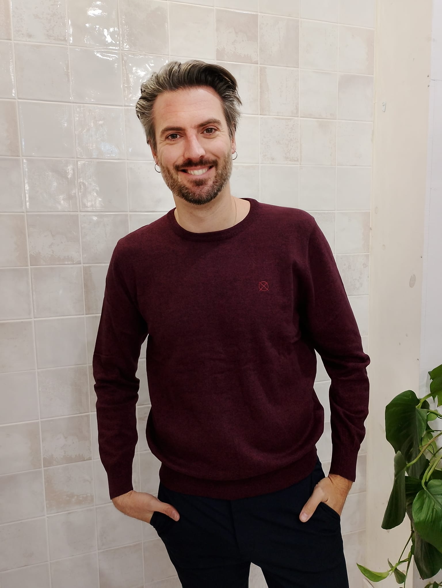 Jersey Burdeos Origen Studio