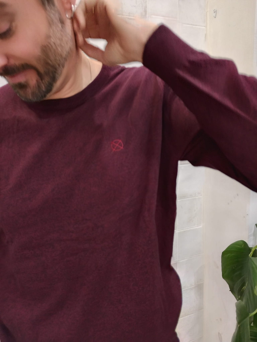 Jersey Burdeos Origen Studio