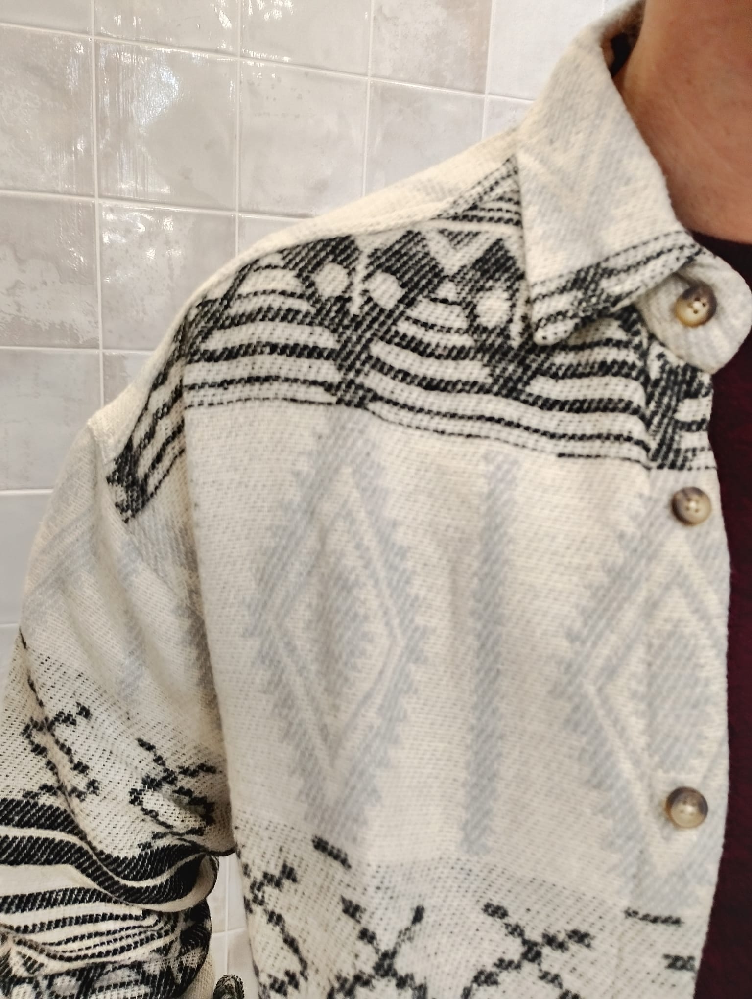 Sobrecamisa Geométrica