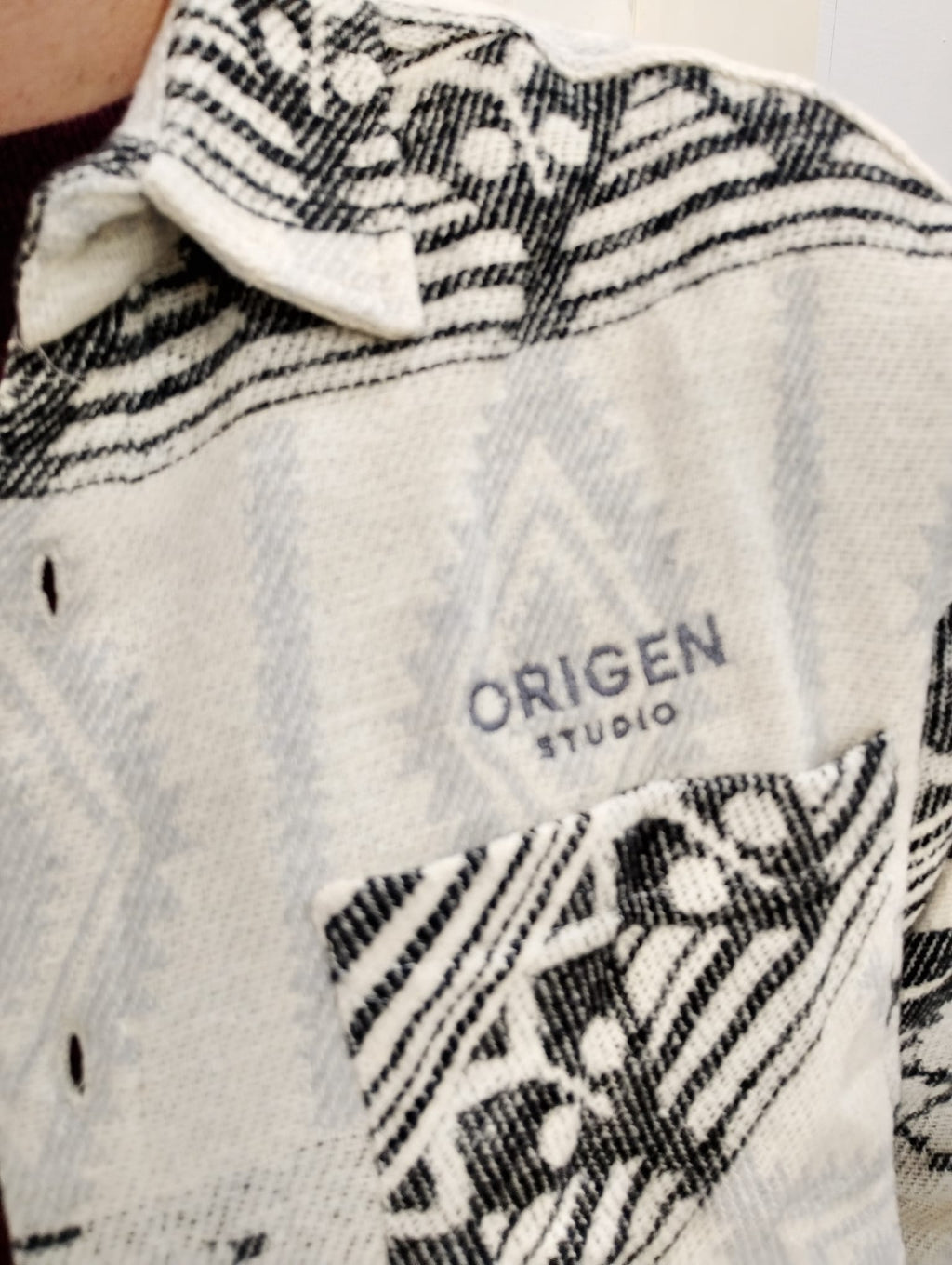 Sobrecamisa Geométrica