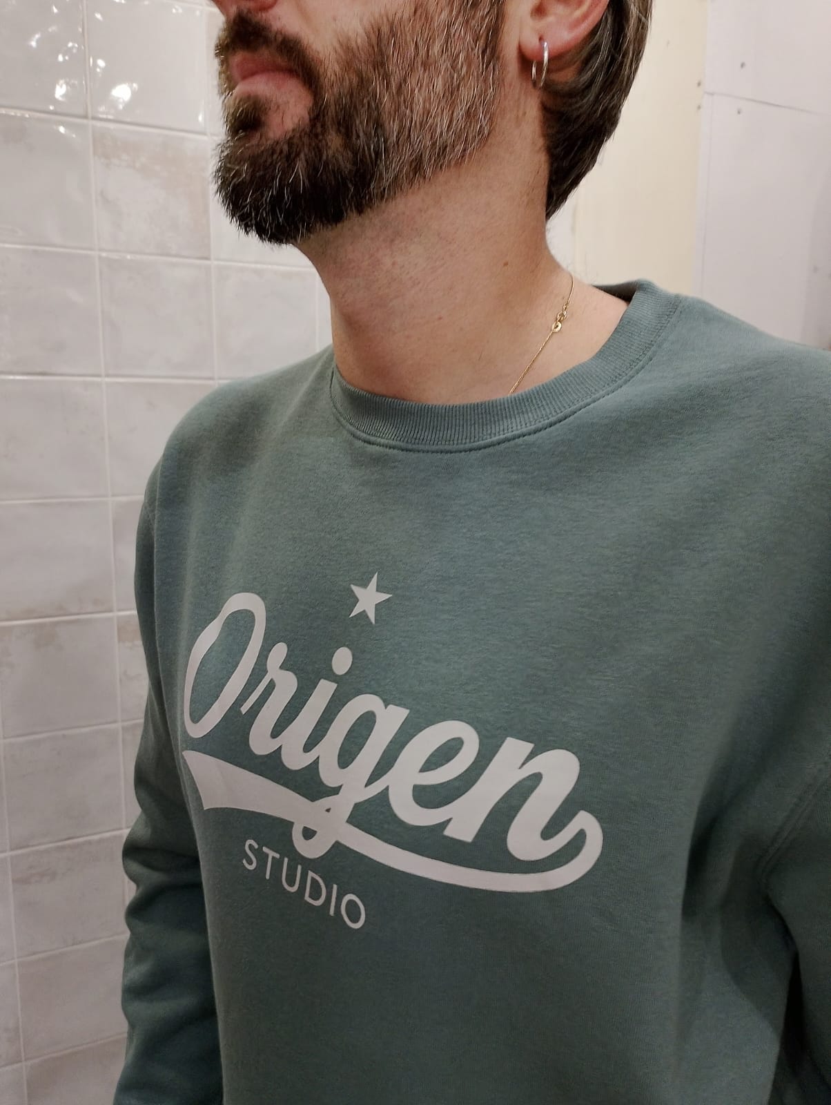 Sudadera Origen Studio Varsity