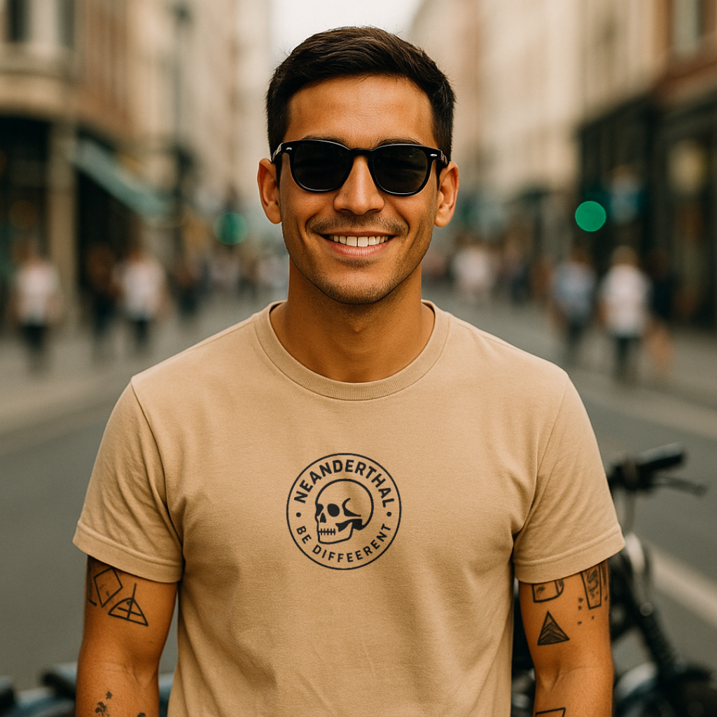 Camiseta “Be Different" – Neanderthal - Neanderthal