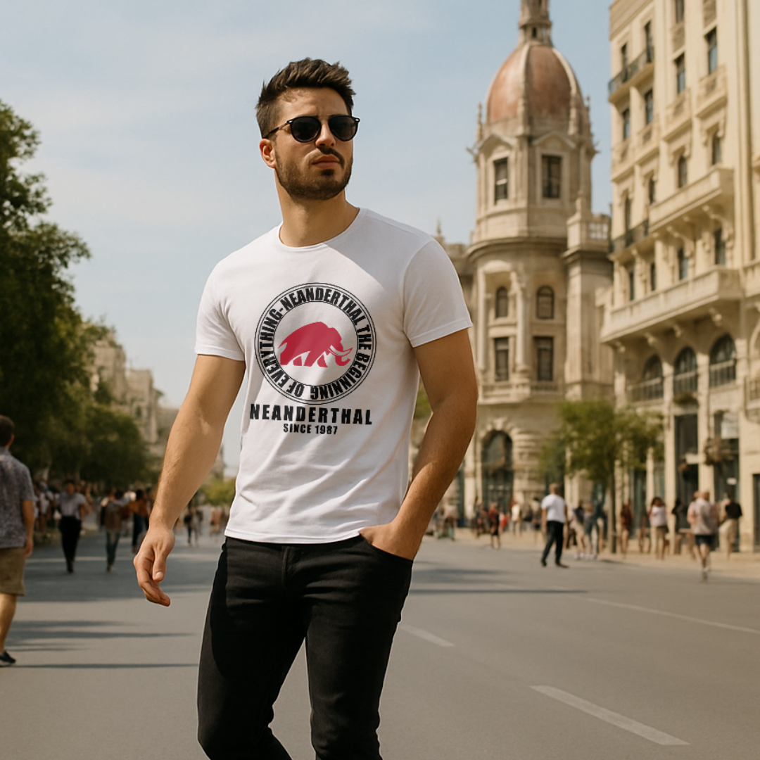 Camiseta “The Beginning" – Neanderthal - Neanderthal
