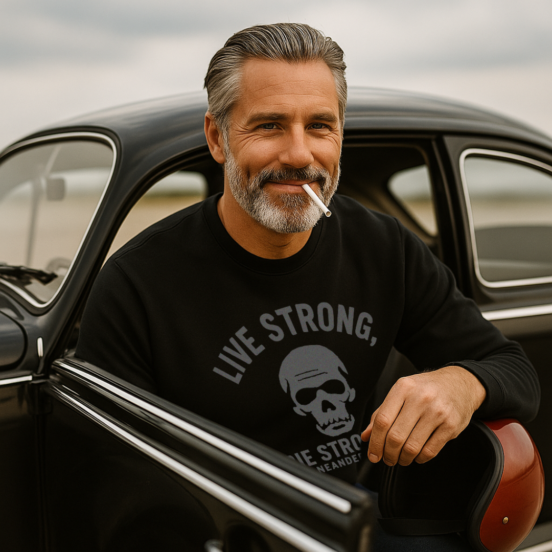 Sudadera “Live Strong, Die Stronger" – Neanderthal - Neanderthal