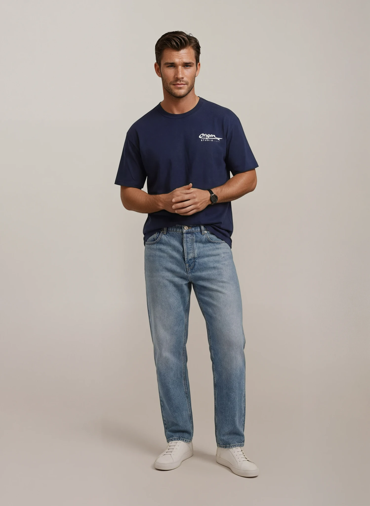 Camiseta Blue Whale – Navy Edition