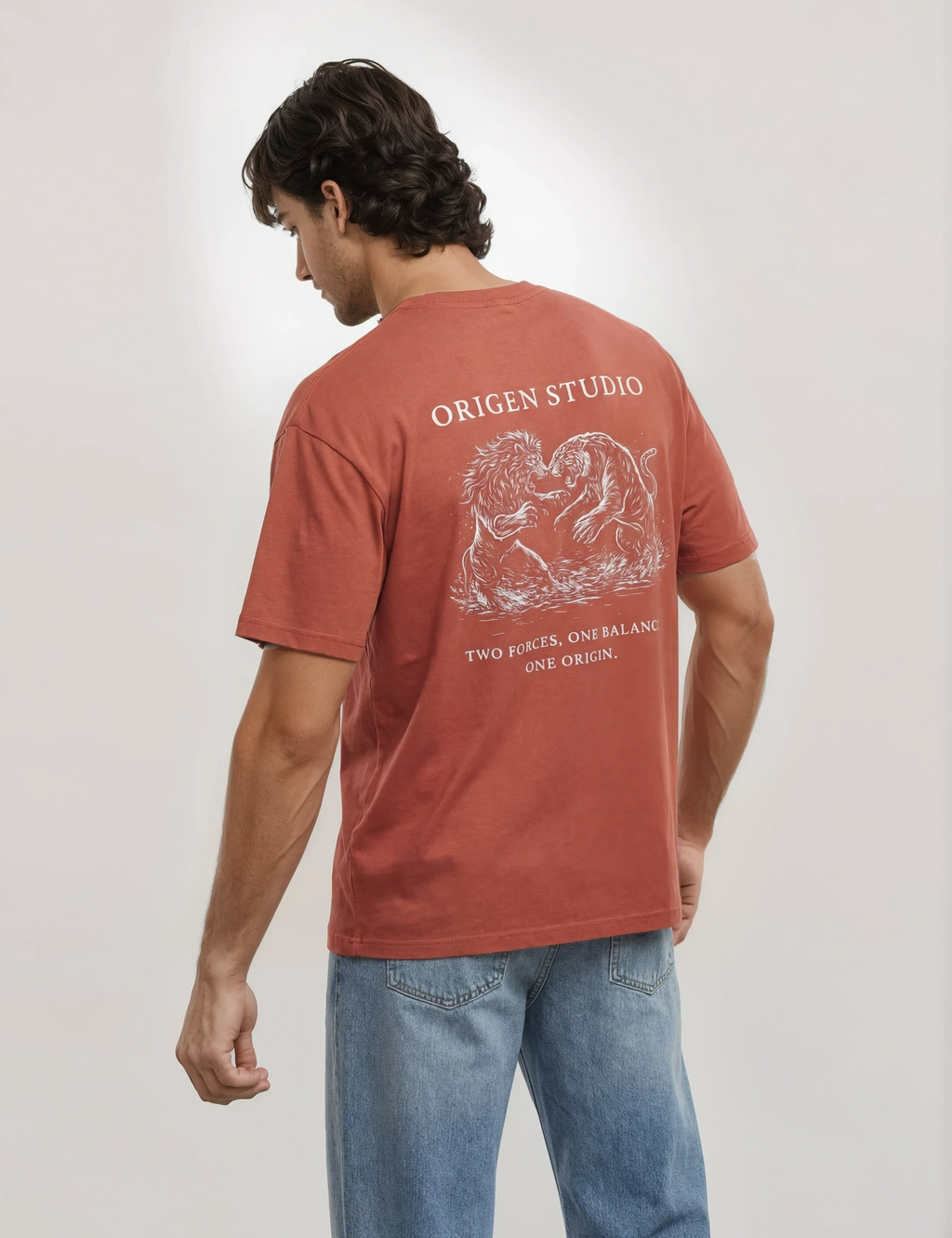 Camiseta One Origin – Terracotta