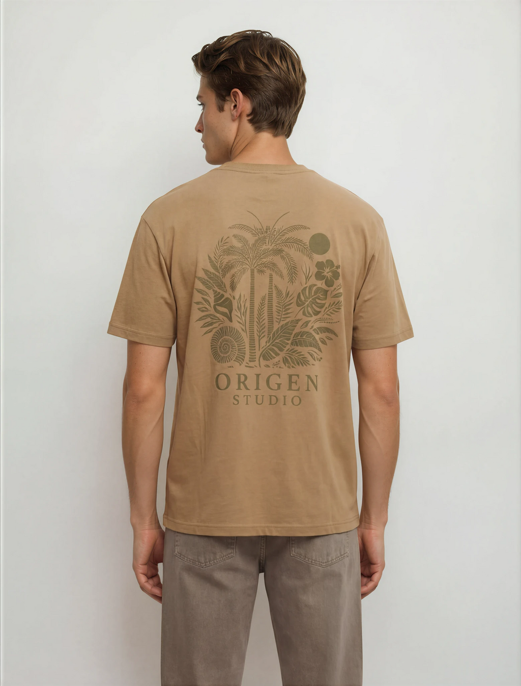 Camiseta Palm Sand – Origen Studio