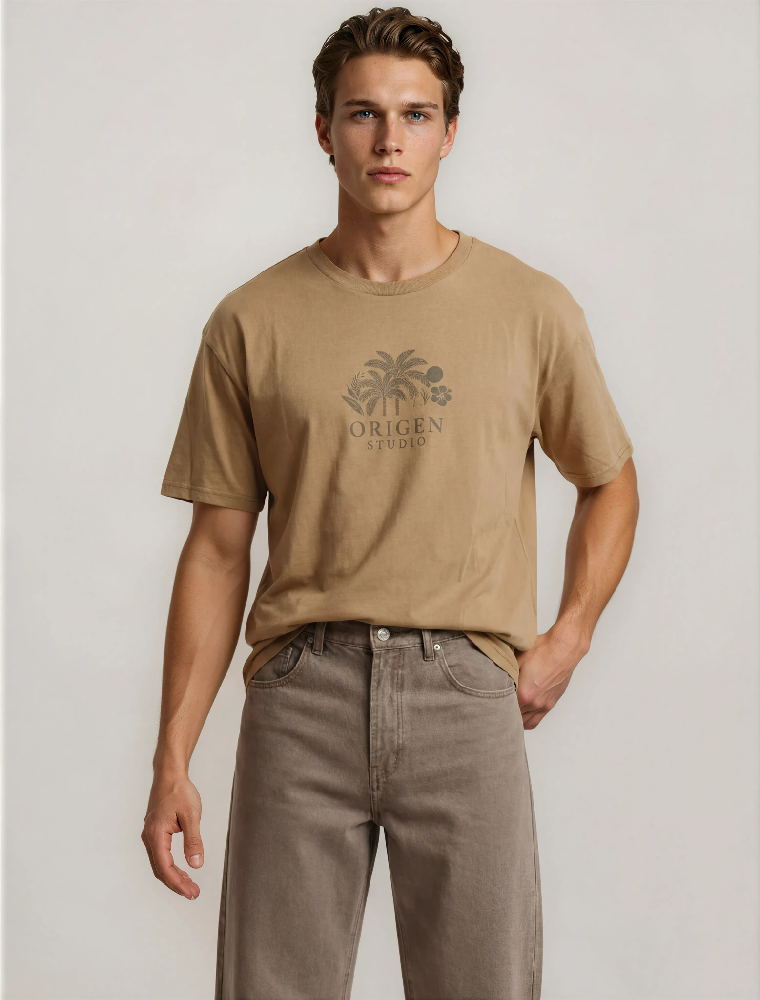 Camiseta Palm Sand – Origen Studio