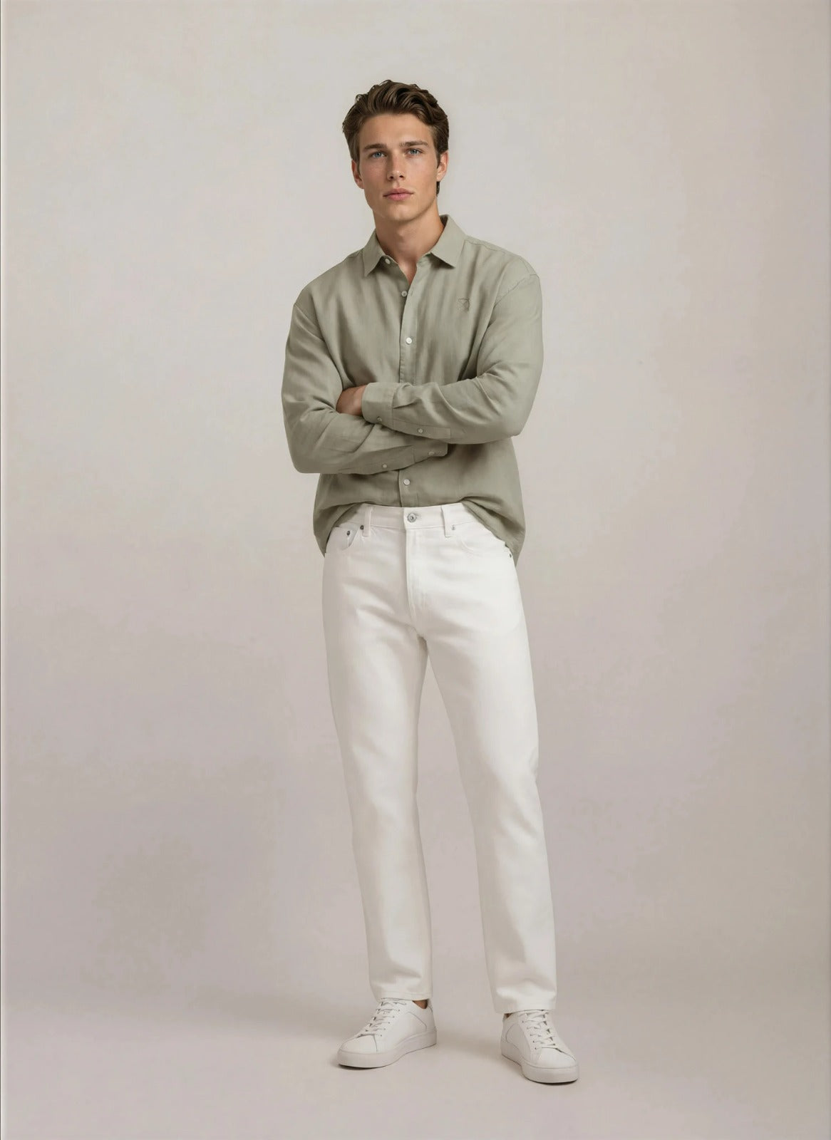 Camisa Verde Salvia – Origen Studio